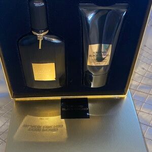 Tom Ford Black and Gold  Duo Set Exclusive Set New in Box no tags